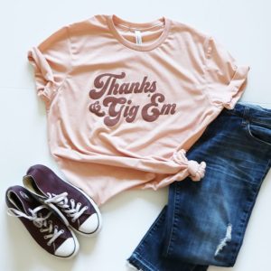 Thanks and Gig ‘Em Texas A&M Women's Tank